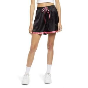 NWTBe Proud By Bp. Gender Inclusive Boxing Shorts In Black- Pink Combo size